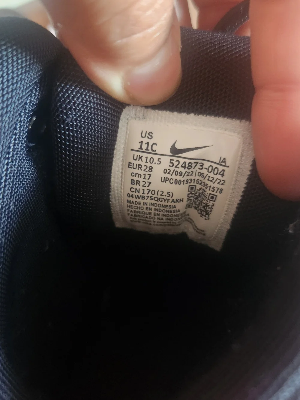 Nike ACG Kids Black High-Top Lace Boots